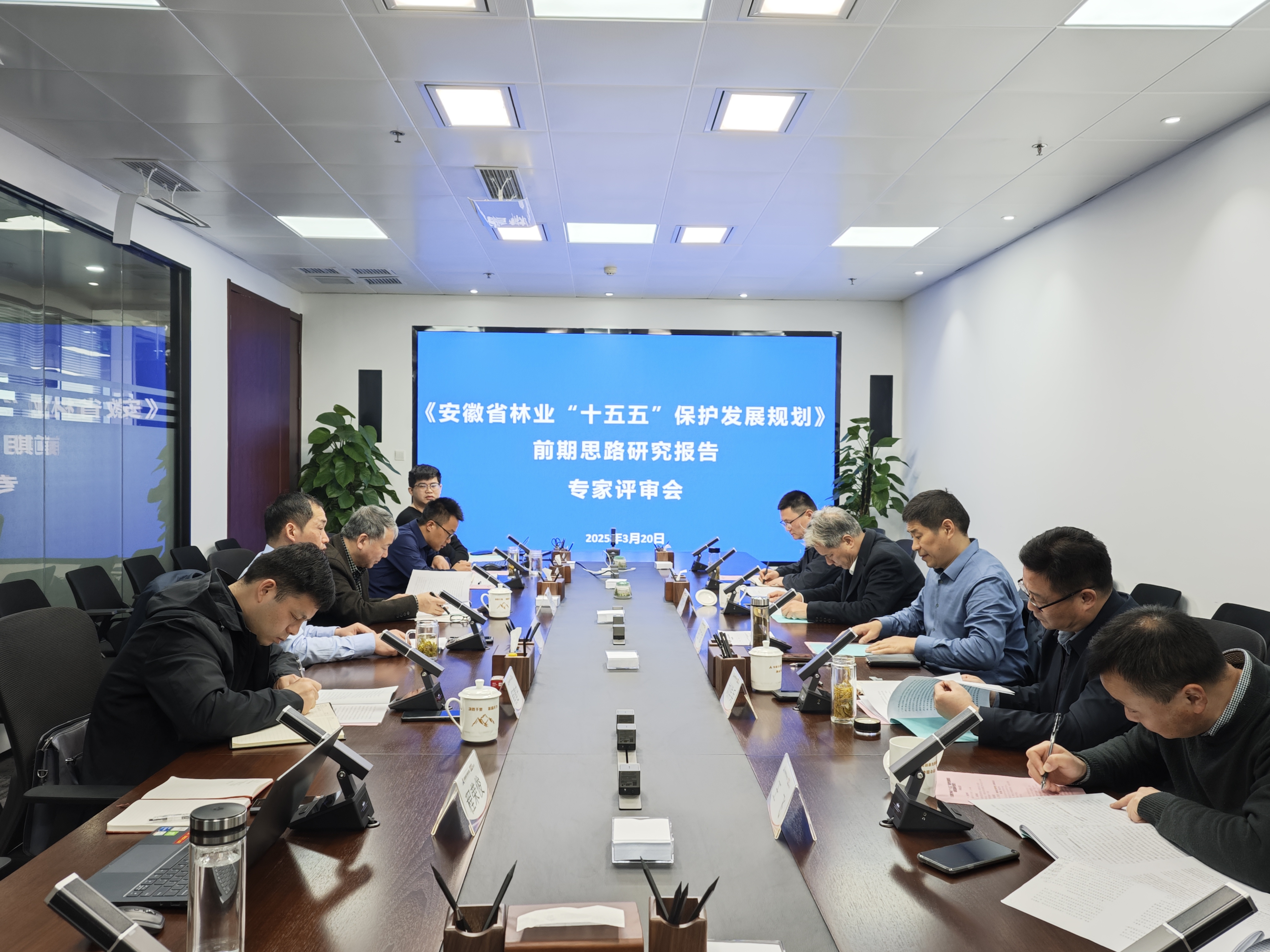 《<安徽省林業(yè)“十五五”保護(hù)發(fā)展規(guī)劃>前期思路研究》專家評(píng)審會(huì)成功召開
